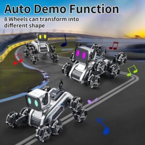 Lisfiva 8WD Gesture Sensing Stunt Robot Dog RC Car Toys - Image 3