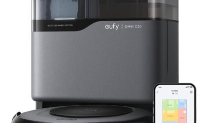 eufy Robot Vacuum Omni C20, Robot Vacuum and Mop Combo