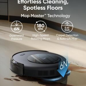 eufy Robot Vacuum Omni C20, Robot Vacuum and Mop Combo - Image 2