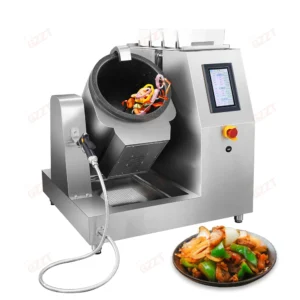 Commercial Kitchen Equipment Electrical Intelligent Cooking Robot Wok Automatic Food Cooking Machine Pot for Hotel Restaurant