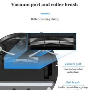 Factory Water tank Mopping Sweeper Vacuum Smart Auto Recharge Vacuum Cleaner Robot Wholesale Supplier - Image 3