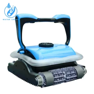 Water Crown Automatic Pool Cleaning Robot with Trolley & Remote Control Beautiful Durable Efficient with Wall Climbing Features - Image 6