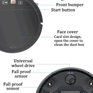Tuya Auto Charging E118HW 3 in 1 Automatic Suction Sweeper Vacuum and Mop Robot Vacuum Cleaner Prices - Image 5