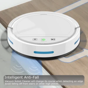 Real Factory Supply Auto-charging Voice Control Smart Vacuum Robot Cleaner Home Cleaner Robot Intelligent Hair Vacuum Cleaner - Image 4