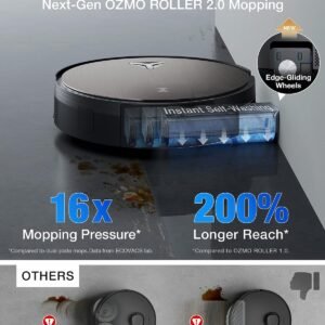 ECOVACS DEEBOT X11 OmniCyclone Robot Vacuum and Mop - Image 4