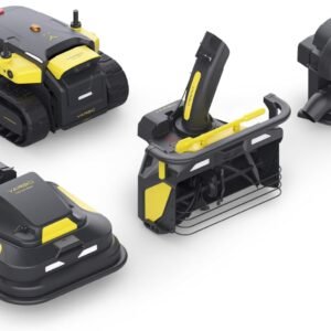 YARBO 4-in-1 Modular Robot, Snow Blower, Lawn Mower, and Blower with Auto-Charging, AI Multi-Zone Mapping & RTK for Navigation