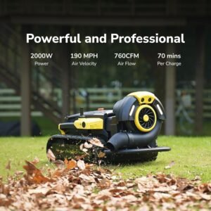 YARBO 4-in-1 Modular Robot, Snow Blower, Lawn Mower, and Blower with Auto-Charging, AI Multi-Zone Mapping & RTK for Navigation - Image 5