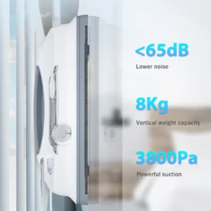 Two-Way Water Spray Smart Robot Window Washer W6 Anti-Drop 10 Language Options Remote Control Electric for Household Car Use - Image 6