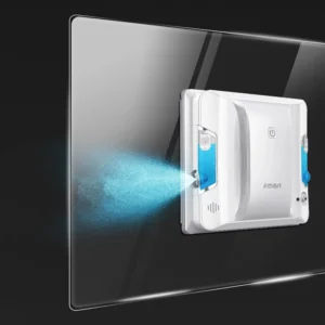 W7 Smart Robotic Window Cleaner Ultrasonic 2-Way Spray Voice Assistant Automatic Glass Cleaner Electric Window Household
