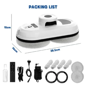Automatic Household Cleaning Robot Vacuum with Remote Control US Plug Type for Glass Cleaning - Image 6