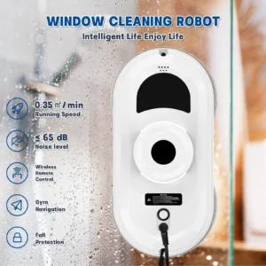Automatic Household Cleaning Robot Vacuum with Remote Control US Plug Type for Glass Cleaning - Image 4