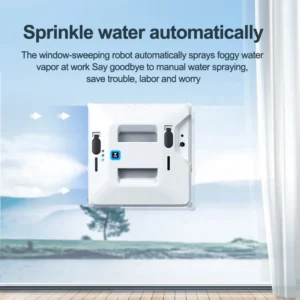 2022 Water Spray Function Electric Remote Control Window Glass Cleaner Robot Intelligent Automatic Windows Cleaning Robot - Image 3