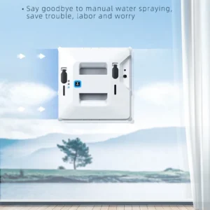 2022 Water Spray Function Electric Remote Control Window Glass Cleaner Robot Intelligent Automatic Windows Cleaning Robot - Image 5
